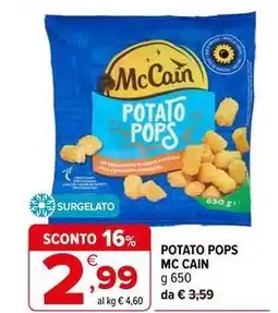 Iperal Potato pops MC CAIN offerta