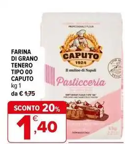 Iperal Farina di grano tenero tipo 00 CAPUTO offerta