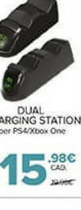 Dual charging station