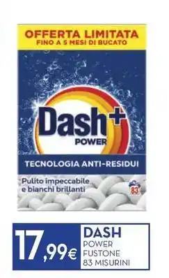 Proshop Dash power fustone 83 misurini offerta