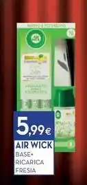 Proshop Air wick base + ricarica fresia offerta