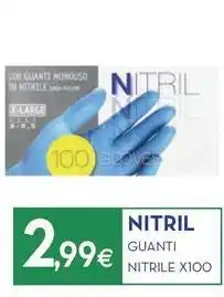 Proshop Nitril guanti nitrile x100 offerta