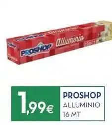 Proshop Proshop alluminio 16 mt offerta