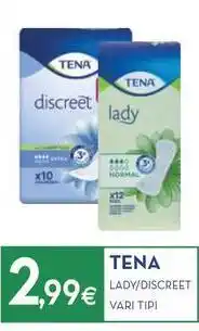 Proshop Tena lady/discreet offerta