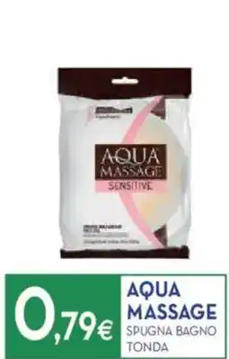 Proshop Aqua massage spugna bagno tonda offerta
