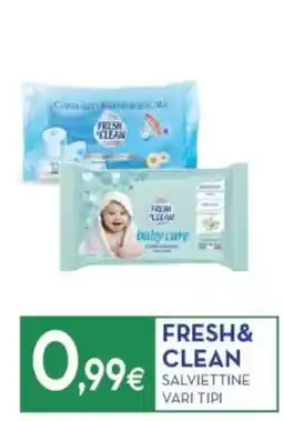 Proshop Fresh & clean salviettine offerta