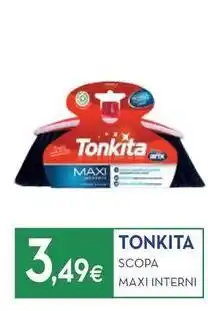 Proshop Tonkita scopa maxi interni offerta