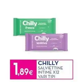 Proshop Chilly salviettine intime x12 offerta