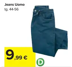 Carrefour Jeans Uomo offerta