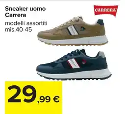Carrefour Sneaker uomo Carrera offerta