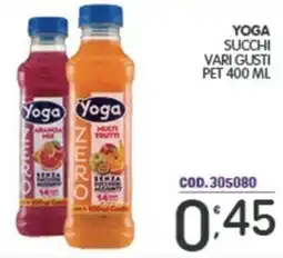 Eurocash Yoga succhi offerta