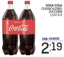 Eurocash Coca cola classica/zero zuccheri offerta