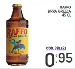 Eurocash Raffo birra grezza offerta