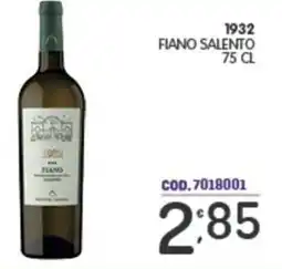 Eurocash 1932 fiano salento offerta