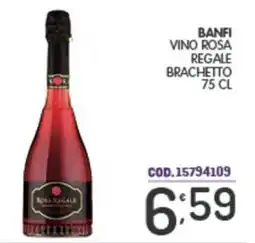 Eurocash Banfi vino rosa regale brachetto offerta