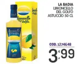 Eurocash La badia limoncello del golfo astuccio offerta