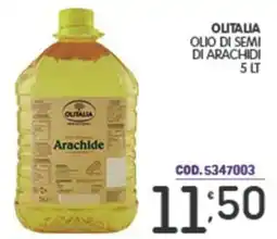 Eurocash Olitalia olio di semi di arachidi offerta