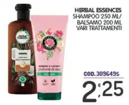 Eurocash Herbal essences shampoo / balsamo offerta