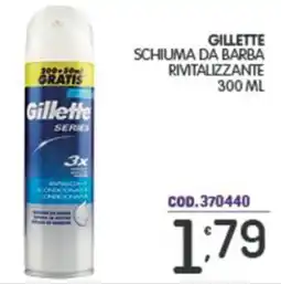 Eurocash Gillette schiuma da barba rivitalizzante offerta