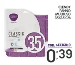 Eurocash Clendy panno multiuso 35x35 cm offerta