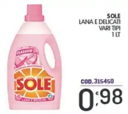 Eurocash Sole lana e delicati offerta