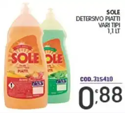 Eurocash Sole detersivo piatti offerta