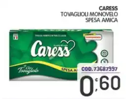 Eurocash Caress tovaglioli monovelo spesa amica offerta