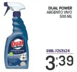 Eurocash Dual power argento vivo offerta