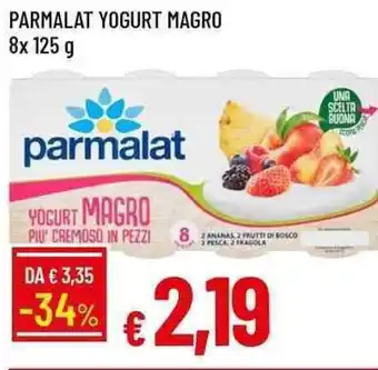 Galassia Parmalat yogurt magro offerta
