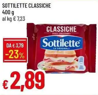 Galassia Sottilette classiche offerta