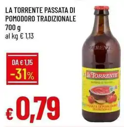 Galassia La torrente passata di pomodoro tradizionale offerta