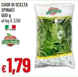 Galassia Cuor di scelta spinaci offerta