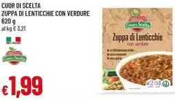Galassia Cuor di scelta zuppa di lenticchie con verdure offerta