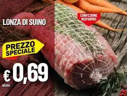 Galassia Lonza di suino offerta