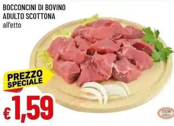 Galassia Bocconcini di bovino adulto scottona offerta