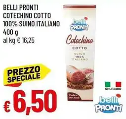 Galassia Belli pronti cotechino cotto 100% suino italiano offerta