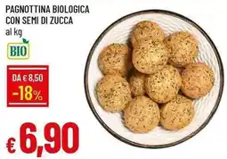 Galassia Pagnottina biologica con semi di zucca offerta