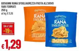 Galassia Giovanni rana sfogliagrezza pasta all'uovo offerta