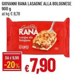 Galassia Giovanni rana lasagne alla bolognese offerta