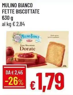 Galassia Mulino bianco fette biscottate offerta