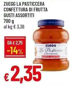 Galassia Zuegg la pasticcera confettura di frutta offerta