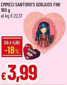 Galassia Emmeci santoro's gorjuss fini offerta