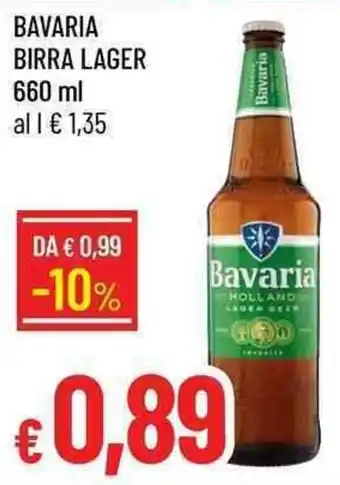 Galassia Bavaria birra lager offerta