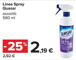 Carrefour Linea Spray Quasar offerta