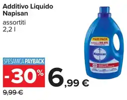 Carrefour Additivo Liquido Napisan offerta