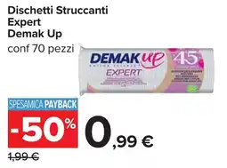 Carrefour Dischetti Struccanti Expert Demak Up offerta