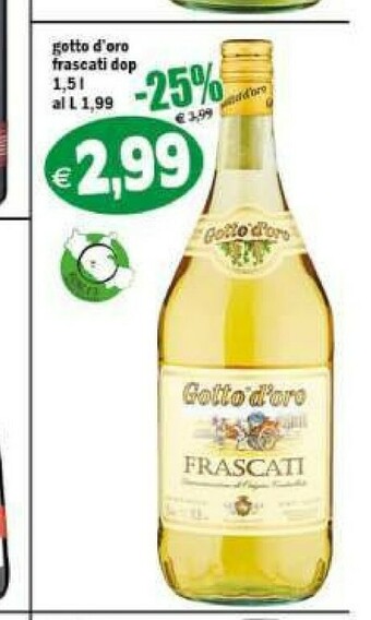 Il Castoro Supermercati Vino bianco offerta