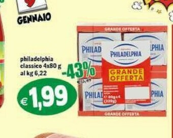 Il Castoro Supermercati Formaggio spalmabile offerta