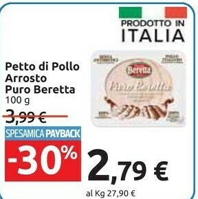 Carrefour Petto di pollo arrosto offerta