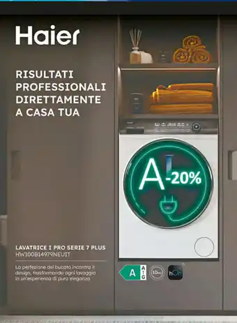 Haier LAVATRICE I PRO SERIE 7 PLUS HW100B14979NEUIT